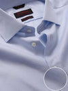 Cione Sky Solid Full Sleeve Single Cuff Slim Fit Classic Formal Two Ply Mercerized Cotton Shirt