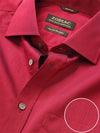 Fine Twill Wine Solid Full Sleeve Single Cuff Classic Fit Semi Formal Dark Super Fine Cotton Shirt