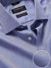 Structure Ink Solid Full Sleeve Single Cuff Tailored Fit Classic Formal Two Ply Mercerized Cotton Shirt