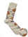 ZODIAC Light Grey Argyle Socks