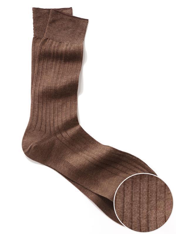 ZODIAC Brown Moderna Socks