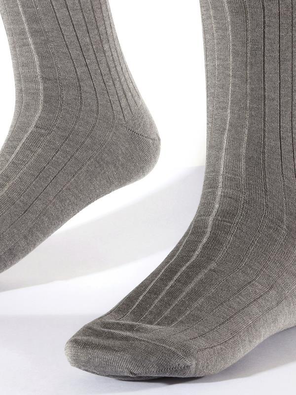 ZODIAC Light Grey Moderna Socks