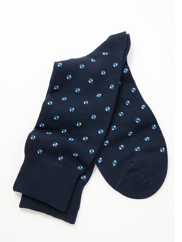 ZODIAC Navy Moderna Socks