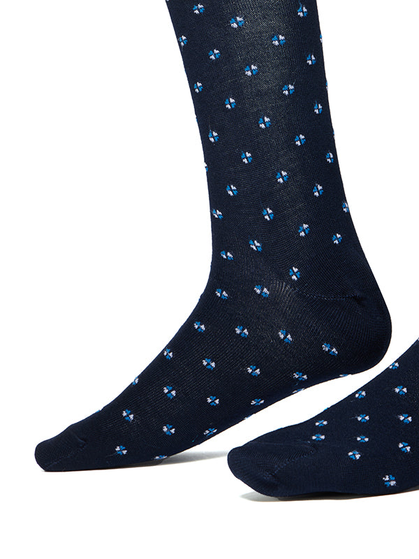 ZODIAC Navy Moderna Socks