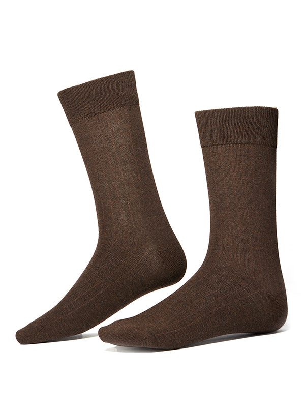 ZODIAC Brown Moderna Socks