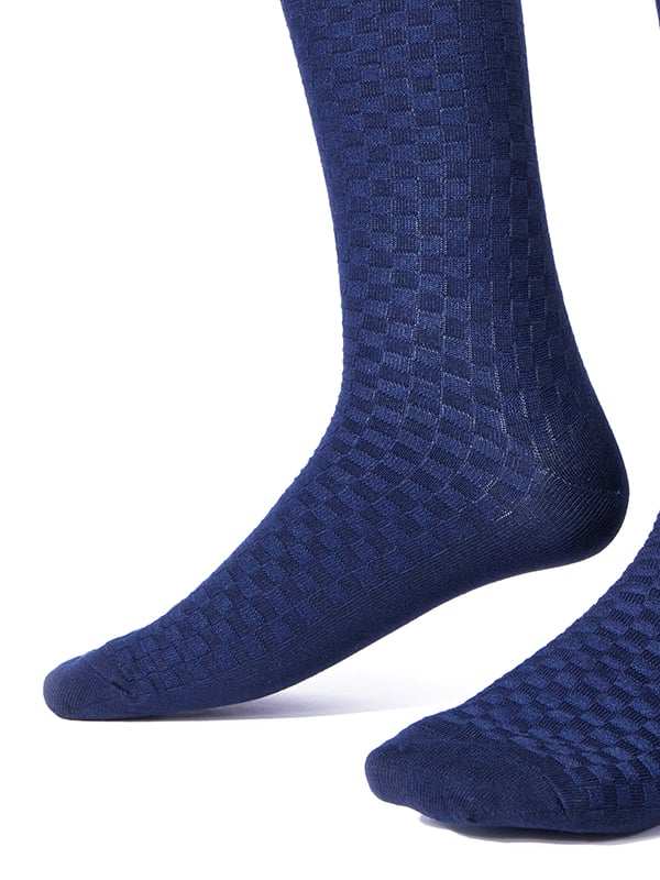 ZODIAC Navy Moderna Socks
