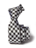 ZOD! Structure White Microfibre Tie