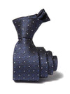 ZOD! Structure Blue Microfibre Tie