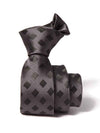 ZOD! Check Black Microfibre Tie
