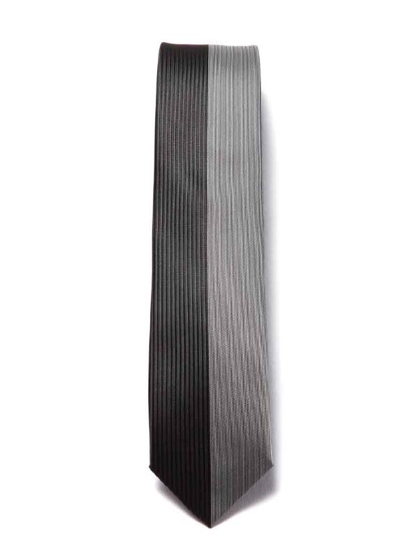 ZOD! Structure Black Microfibre Tie