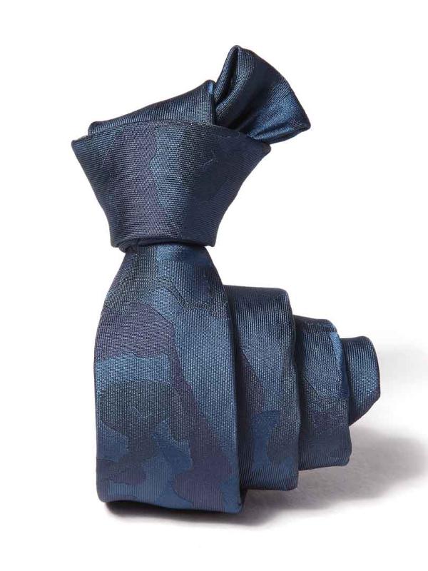 ZOD! Assor Navy Microfibre Tie
