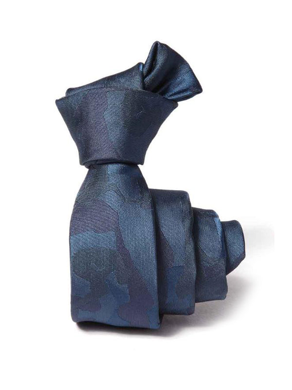 ZOD! Assor Navy Microfibre Tie