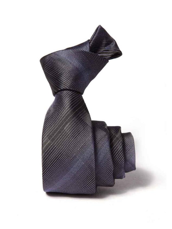 ZOD! Stripe Purple Microfibre Tie