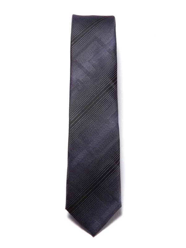 ZOD! Stripe Purple Microfibre Tie