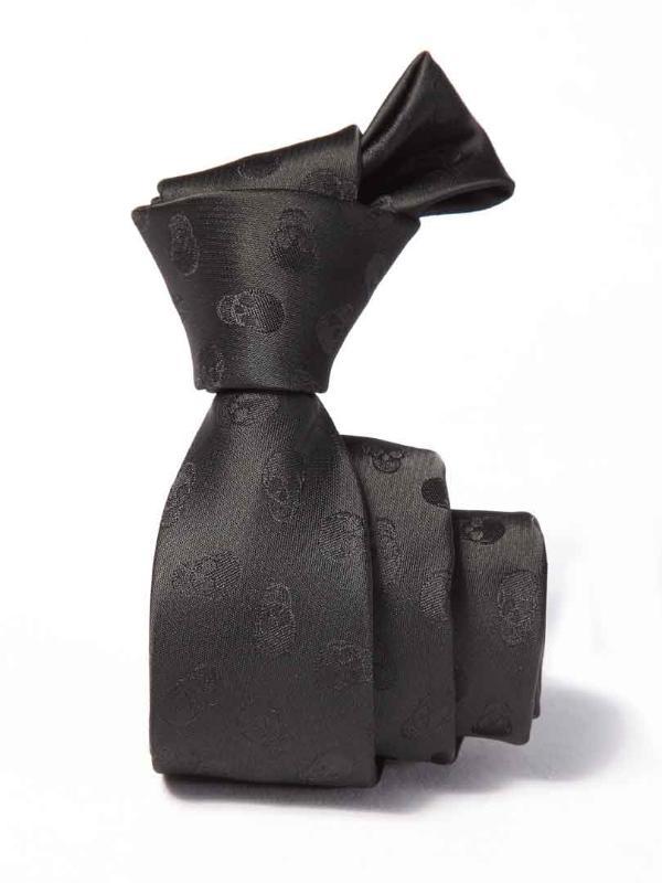 ZOD! Assor Black Microfibre Tie