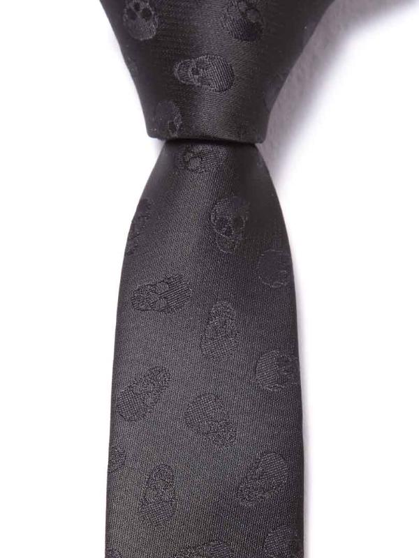 ZOD! Assor Black Microfibre Tie