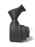 ZOD! Structure Black Microfibre Tie
