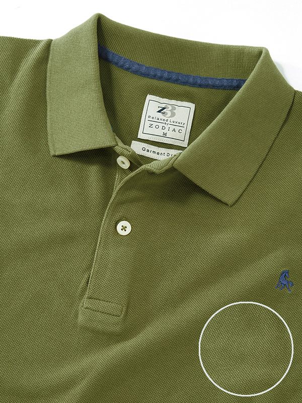 Tailored Fit Cobalt Polo T-shirt | escapeauthority.com