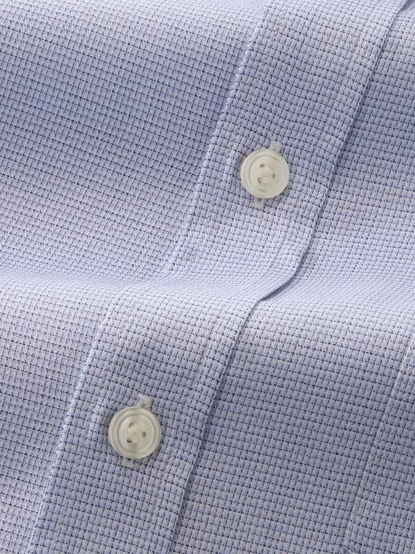 Buy Mazzaro Blue Cotton Classic Fit Formal Checks Shirt | Zodiac