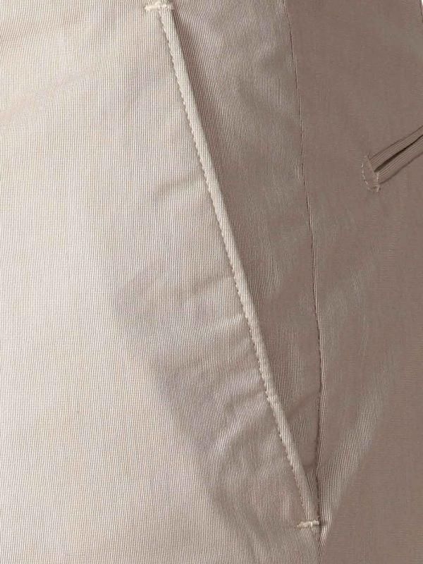 Buy Classic Fit Cotton Stone Trouser | Zodiac