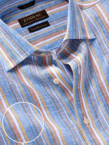 Mens Linen Shirts- Buy Formal Shirts Online | Zodiac